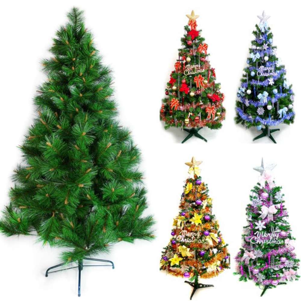【摩達客】台灣製10呎/10尺 (300cm)特級綠松針葉聖誕樹(+飾品組)(不含燈)