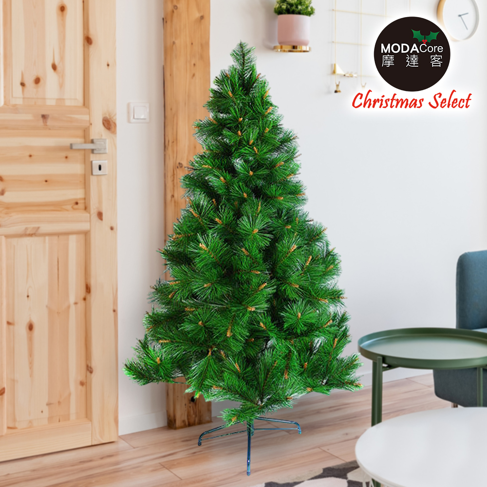 【摩達客】台灣製5呎/5尺(150cm)特級綠松針葉聖誕樹裸樹 (不含飾品)(不含燈)