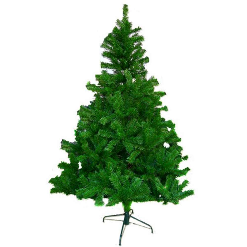 【摩達客】台灣製 6呎 / 6尺(180cm)豪華版綠色聖誕樹裸樹 (不含飾品)(不含燈)