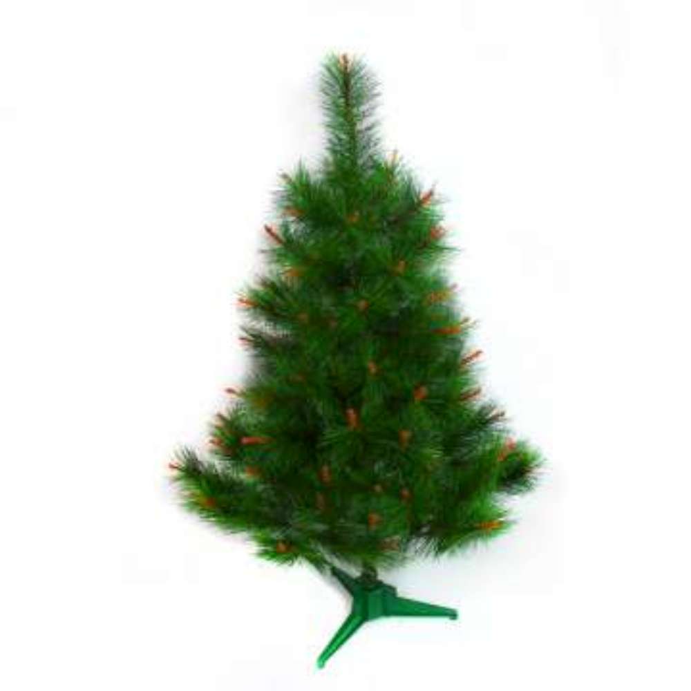 【摩達客】台灣製3呎/3尺(90cm)特級綠松針葉聖誕樹裸樹(不含飾品不含燈)