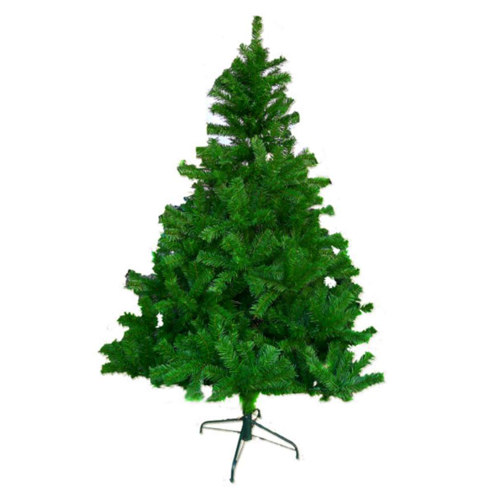 【摩達客】台灣製4呎/4尺(120cm)豪華版聖誕樹綠色裸樹 (不含飾品)(不含燈)