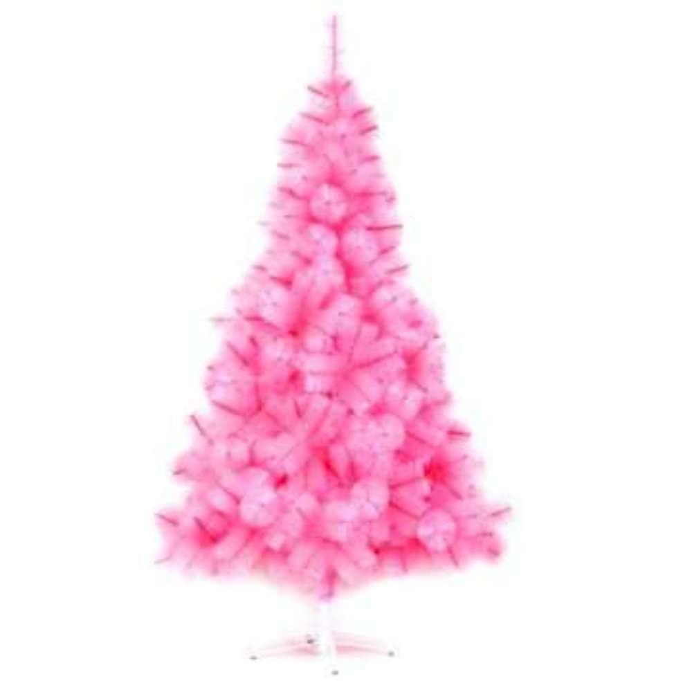 【摩達客】台灣製8尺/8呎(240cm)特級粉紅色松針葉聖誕樹裸樹 (不含飾品)(不含燈)