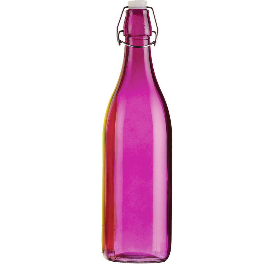 KitchenCraft 彩色玻璃水瓶(1L)