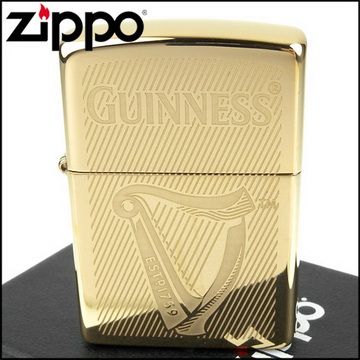 【ZIPPO】美系~Guinness-健力士啤酒Logo圖案打火機