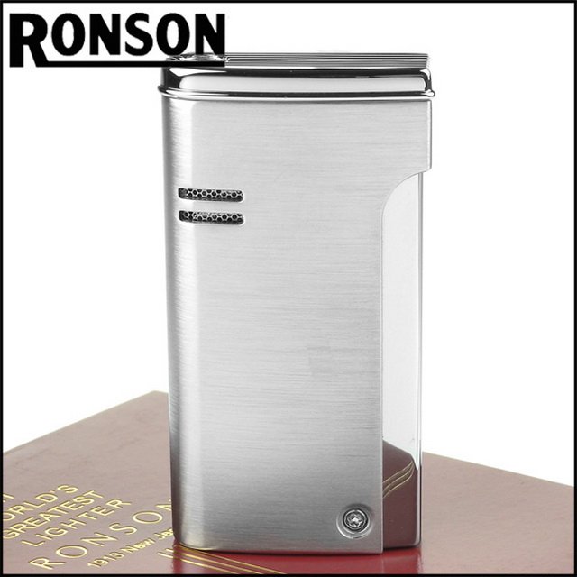 【RONSON】RONJET系列-瓦斯噴射打火機-鍍鉻銀款
