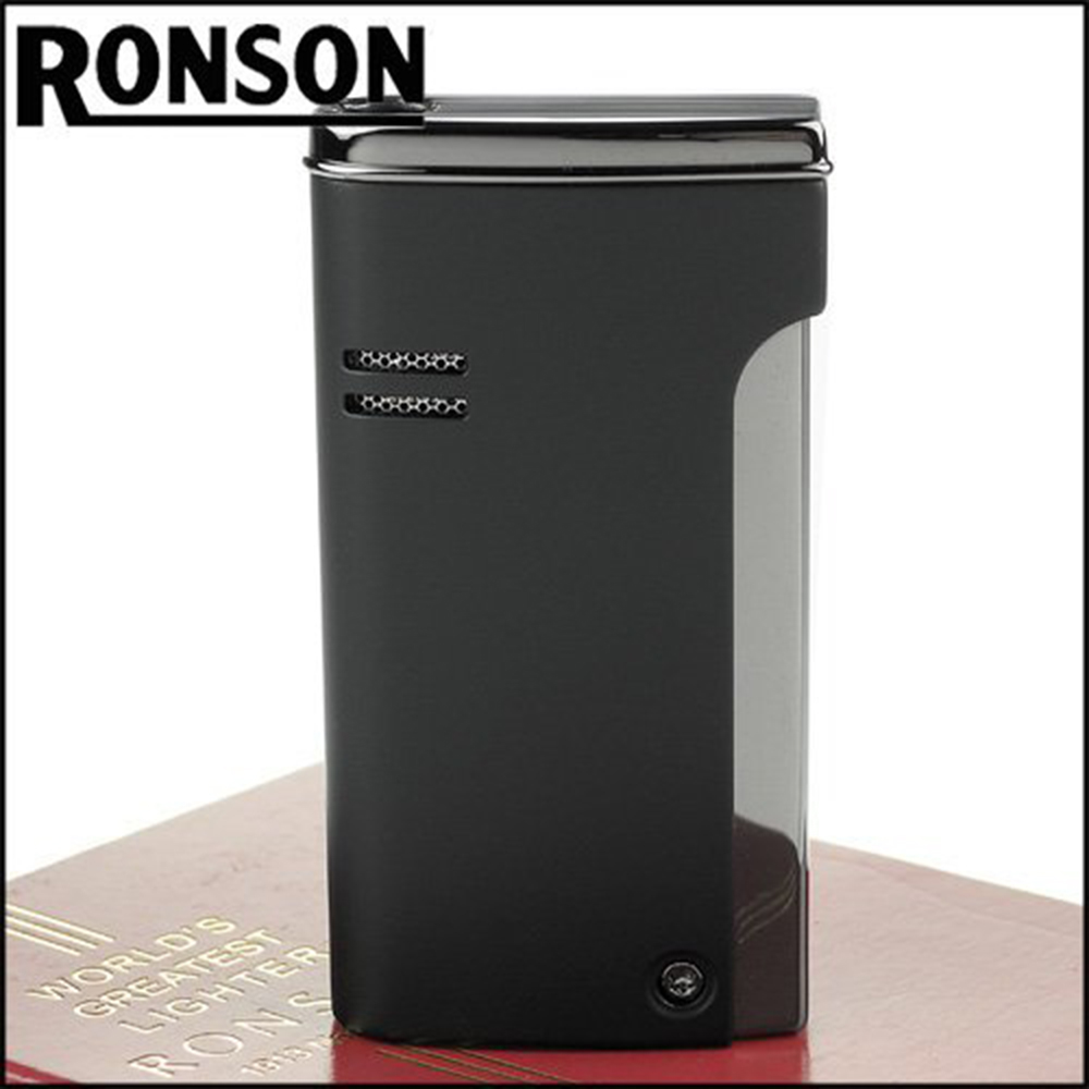 【RONSON】RONJET系列-瓦斯噴射打火機-銷光黑款