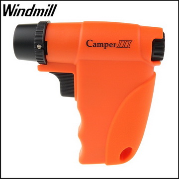 【Windmill】Camper III系列-露營戶外用噴射打火機(橘色款)