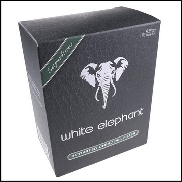 【White-Elephant 白象】煙斗用9mm活性碳濾心~150支入