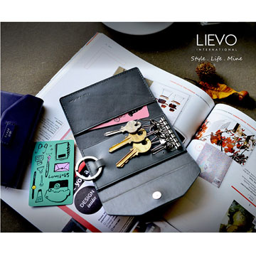 【LIEVO】 STORY - 卡片鑰匙包(四色)