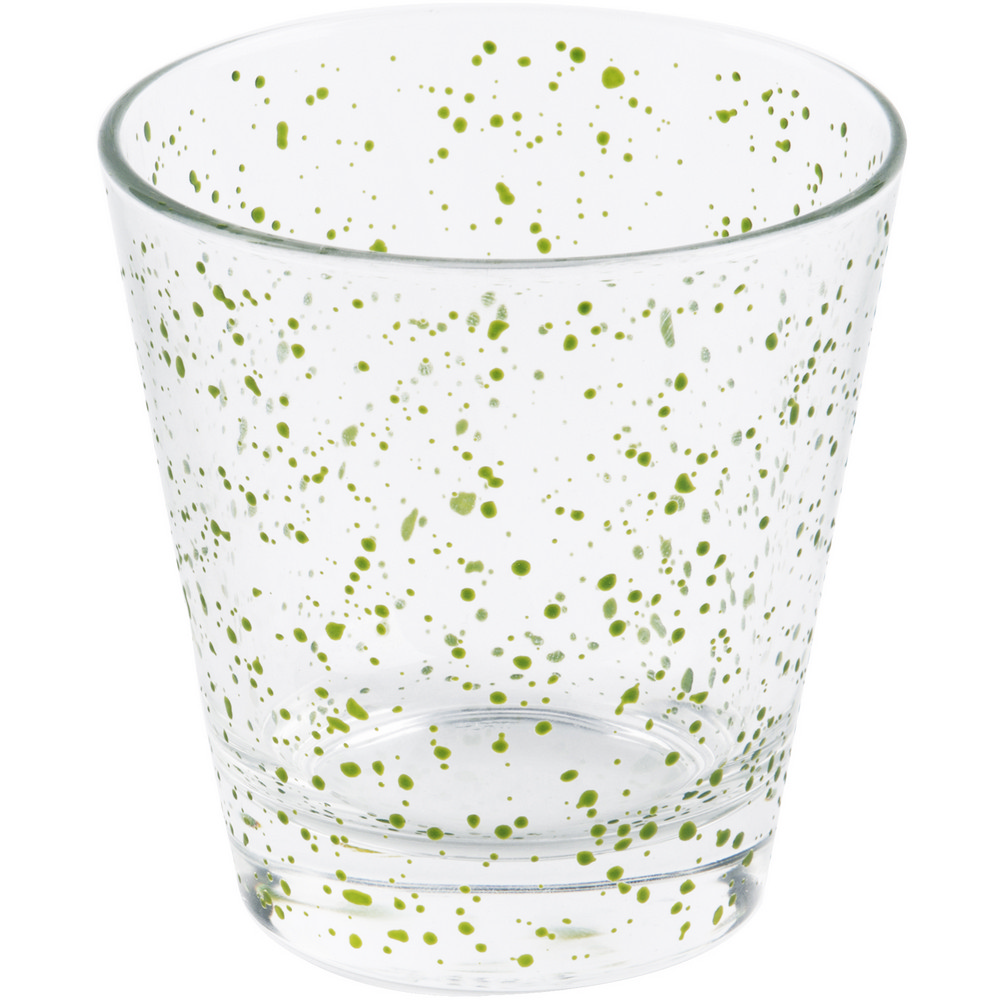 EXCELSA 廣口玻璃杯(綠點250ml)