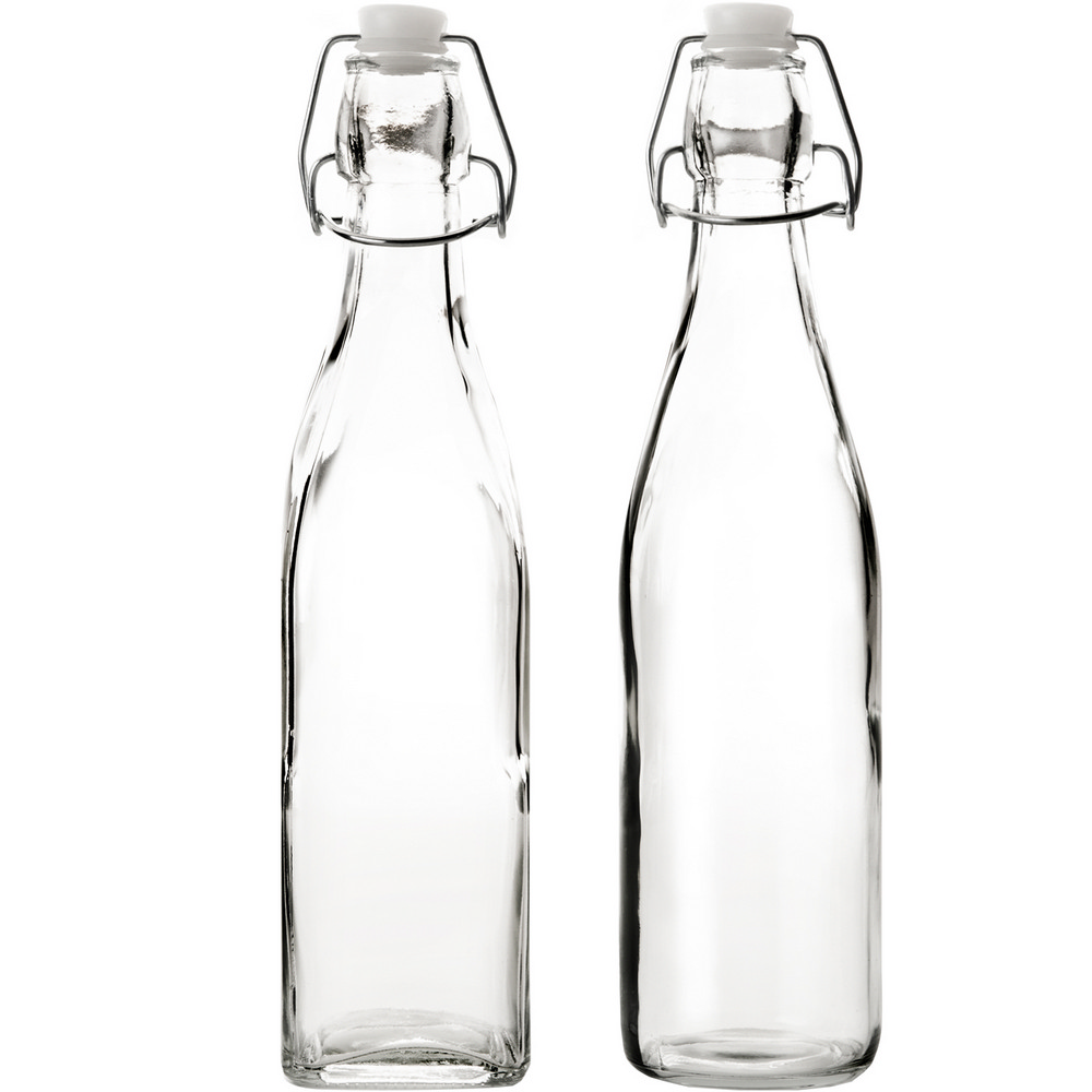 IBILI Kristall扣式密封玻璃瓶(500ml)
