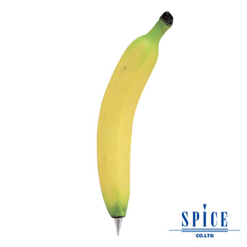 【日本 SPICE 】 新鮮美味 精緻質感 BBQ 香蕉 造型圓珠筆