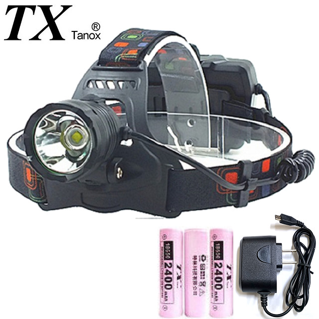 TX特林XP50 LED強亮USB充電頭燈(HD-A1P50)