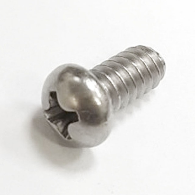 U9 十字螺絲 3/16 X 3/8英寸 不銹鋼 丸頭螺絲 100支/包 白鐵螺絲 機械牙螺絲