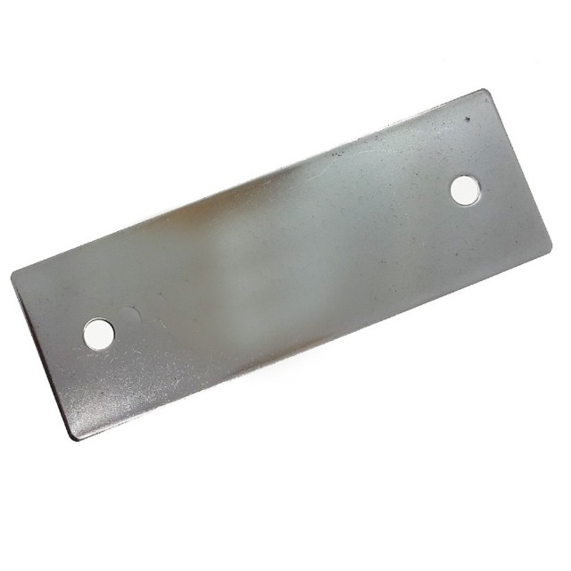 D33 2入裝 平型角架 144X50 mm 鐵片 白鐵 不銹鋼 長型內角鐵 平板固定片 不鏽鋼小角