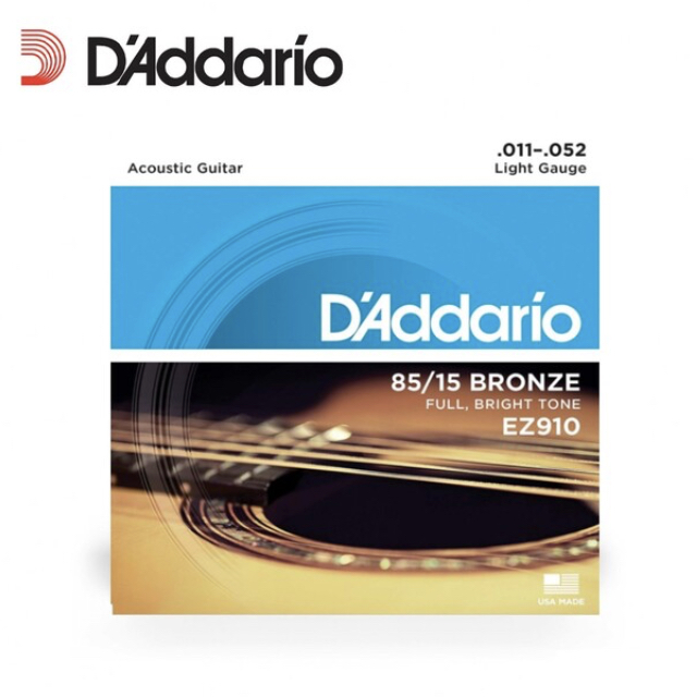 D’Addario EZ910 民謠吉他弦 （11-52）