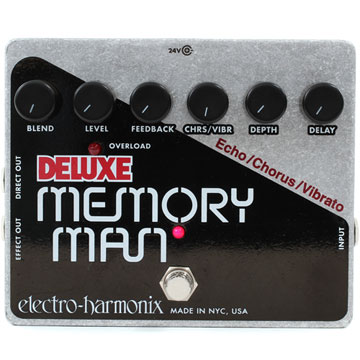 Electro Harmonix Deluxe Memory Man 效果器