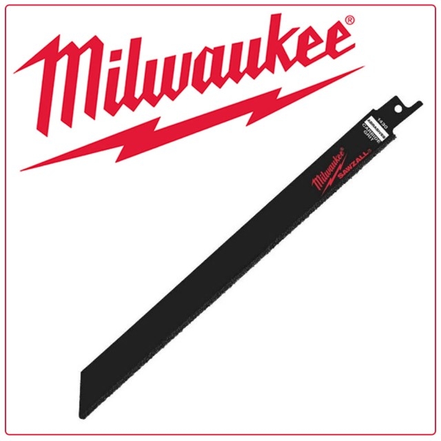 Milwaukee 美沃奇9”軍刀鋸片組/碳化合金鋸片/3入48-00-1430
