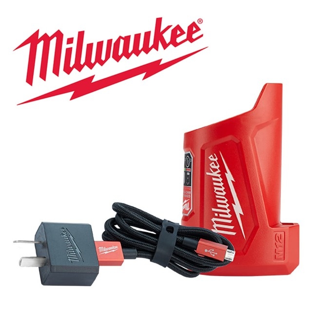 Milwaukee 美沃奇12V鋰電充電寶分享器M12TC-0