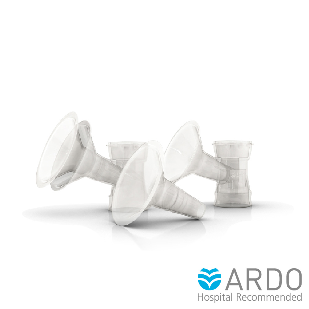 【ARDO安朵】瑞士吸乳器配件 吸乳罩杯4件套組
