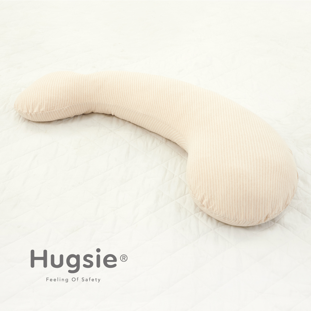 【Hugsie】有機棉孕婦舒壓側睡枕-防螨款