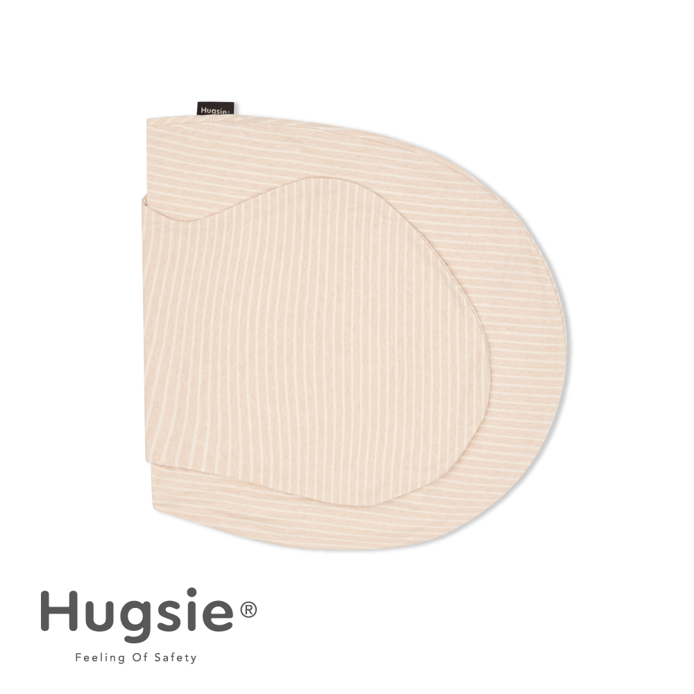 Hugsie天然有機棉枕套-[枕套單售 -【S-Size】建議身高158cm以下媽咪選用