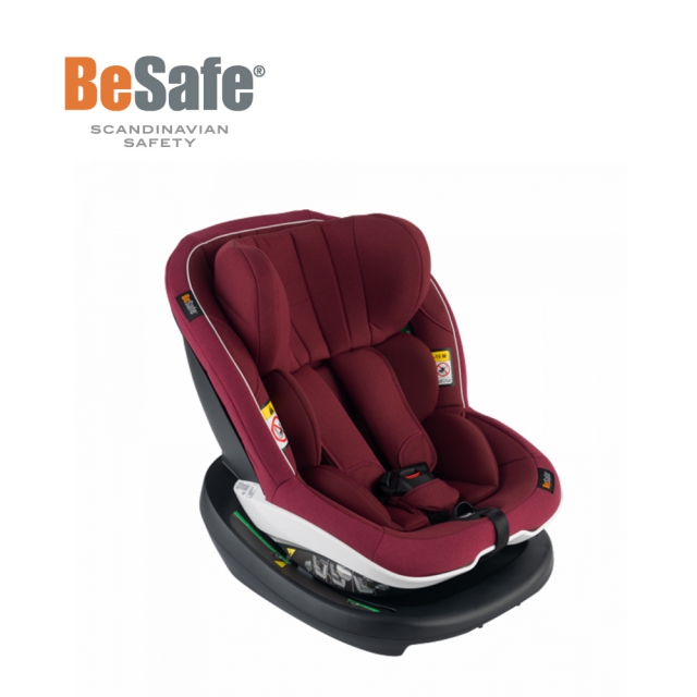 【BeSafe】iZi Modular模組化兒童汽車安全座椅(勃艮第紅)