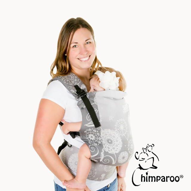 加拿大 Chimparoo Trek 嬰兒揹帶 - 緹花版 , 蒲公英月色