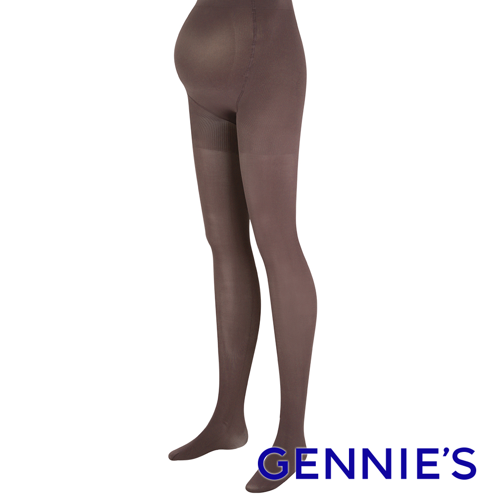 Gennies奇妮 秋冬彈性孕婦專用褲襪(咖啡GM30)