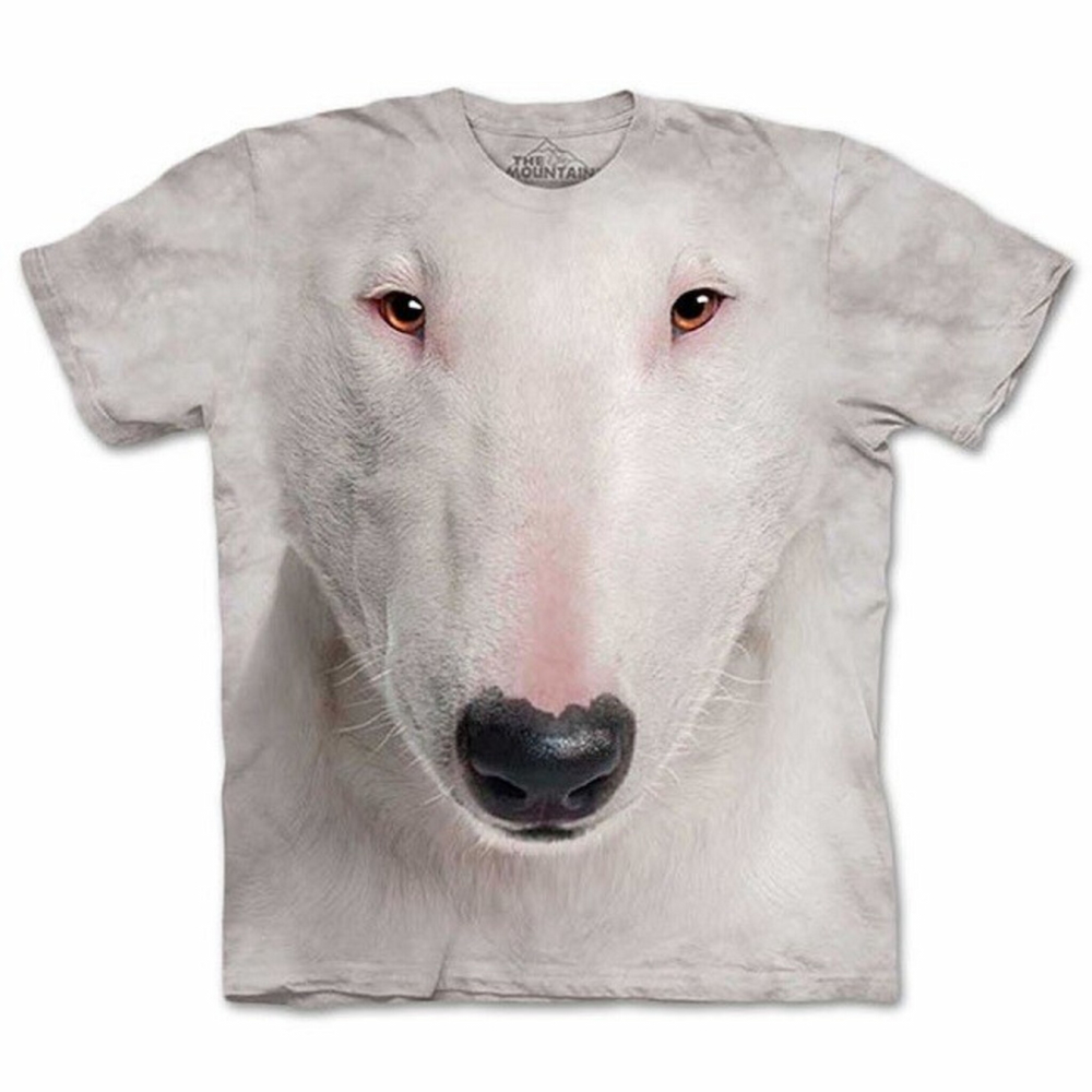 『摩達客』(現貨) 美國進口【The Mountain】自然純棉系列 牛頭梗犬臉 T恤