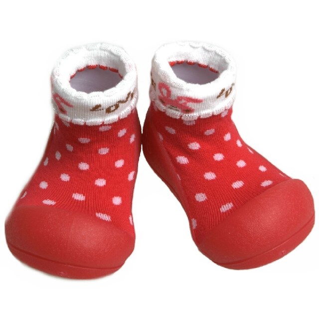 韓國Attipas襪型學步鞋-草莓甜心