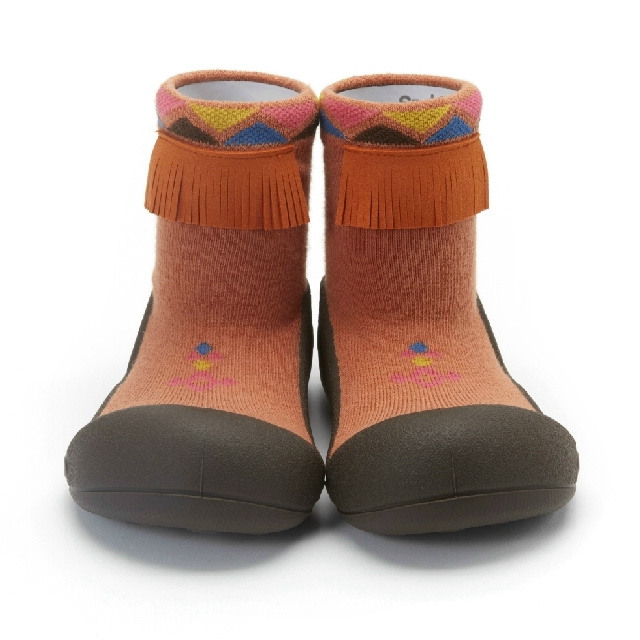 韓國Attipas襪型學步鞋-印地安酋長