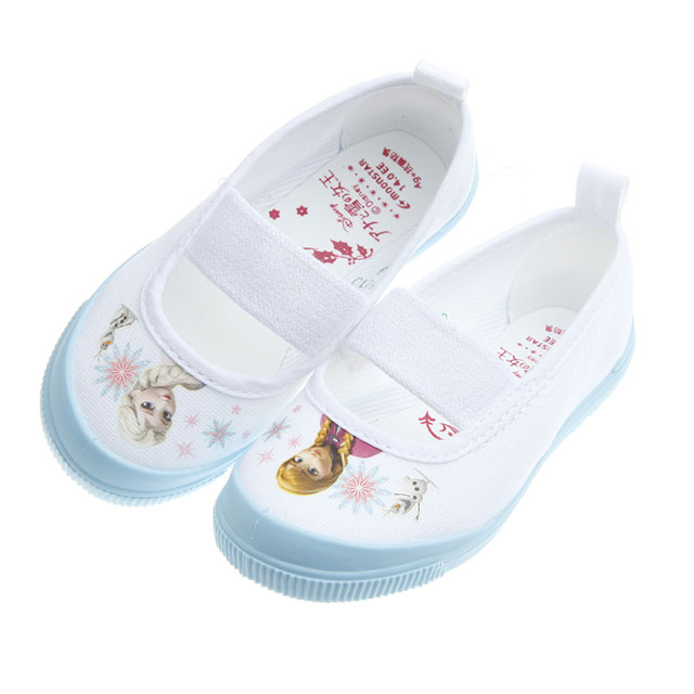 【布布童鞋】Moonstar日本製Disney冰雪奇緣淺藍兒童室內鞋(IDJ019M)