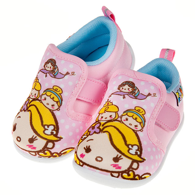 《布布童鞋》Disney迪士尼塗鴉Q公主粉紅寶寶休閒鞋(13~15公分) [ D9W812G