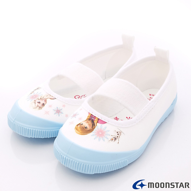 日本月星MoonStar機能童鞋-冰雪室內鞋-F019藍-中小童段14~19cm