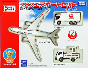 TOMICA 787 AIRPORT SET (JAL) 飛機組