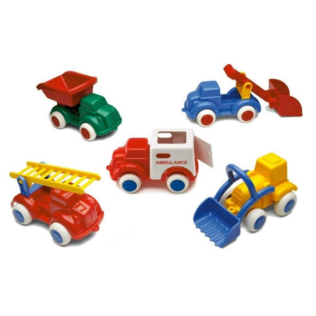 瑞典Viking Toys維京玩具-彩色小卡車2入組(款式隨機)