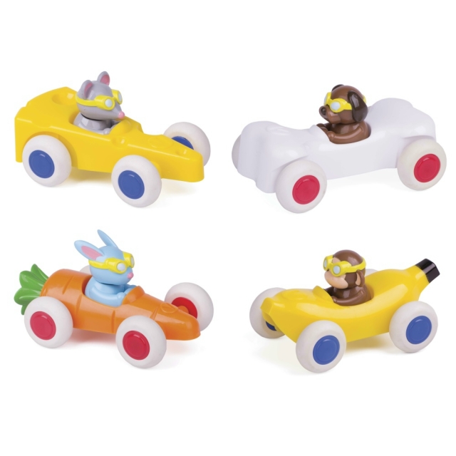 瑞典Viking Toys維京玩具-動物賽車