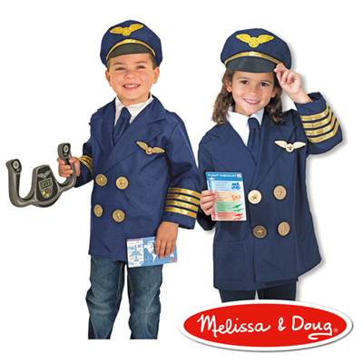 美國瑪莉莎 Melissa & Doug 機長服裝遊戲組