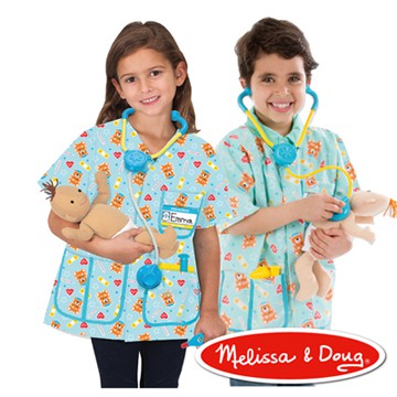 美國瑪莉莎 Melissa & Doug 兒科護士服裝遊戲組