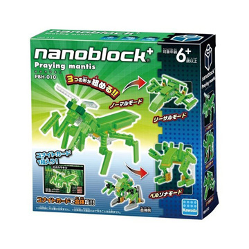 【Nanoblock PLUS 迷你積木】PBH-010 螳螂