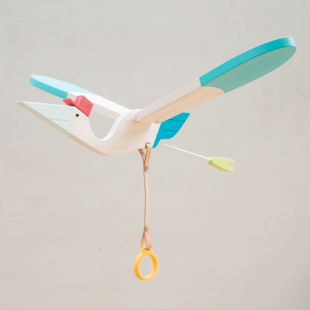 【江口設計】Eguchi toys - 木製飛鳥 - 小飛鳥 Baby bird