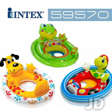 【INTEX】動物造型嬰兒座圈-款式隨機 (59570)