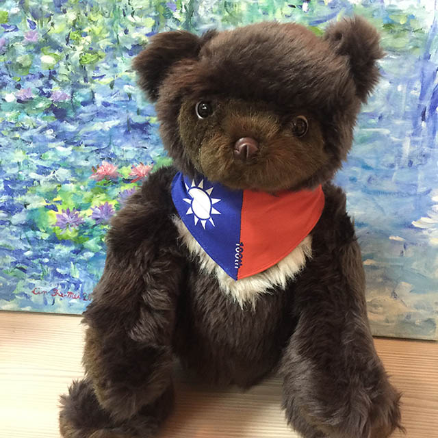 泰迪熊TEDDY HOUSE TEDDY BEAR建國百年國寶臺灣黑熊(小)