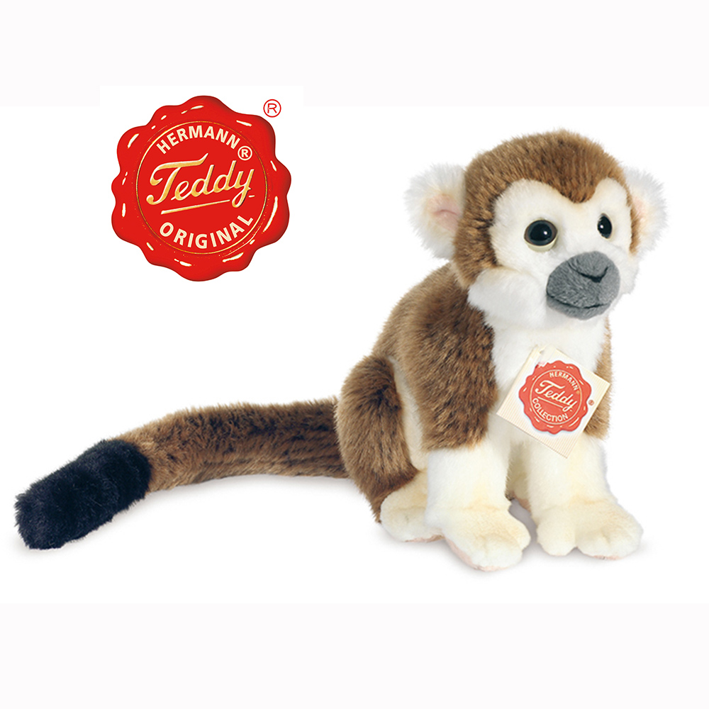 【HERMANN TEDDY】 德國製造進口Hermann Teddy可愛棕猴，全球限量600隻。