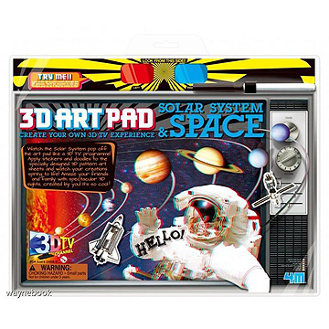 【4M】美勞創作系列 - 3D太空藝術畫版 00-03703