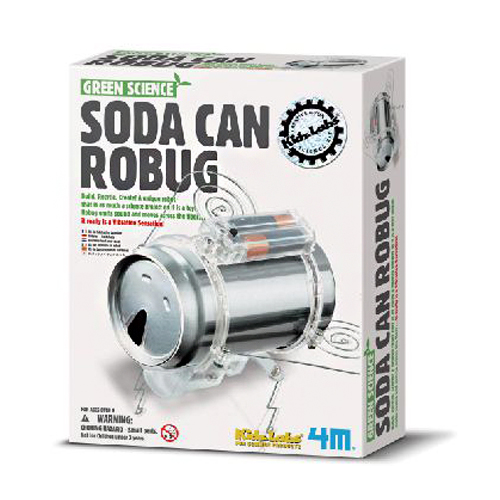 【4M 科學探索系列】環保機械蟲 Soda Can Robug 00-03266