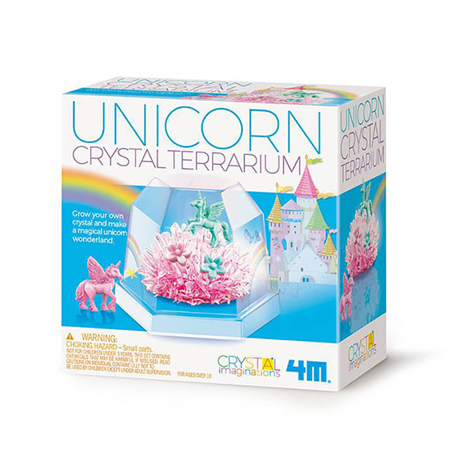《4M科學探索》獨角獸水晶世界 Unicorn Crystal Terrarium