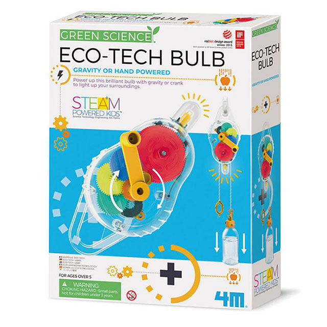 《4M科學探索》環保動力燈 Eco-Tech Bulb