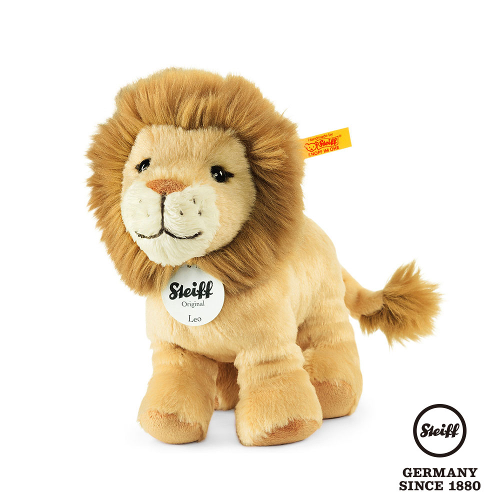 STEIFF德國金耳釦泰迪熊 - Leo Lion 獅子 (動物王國)